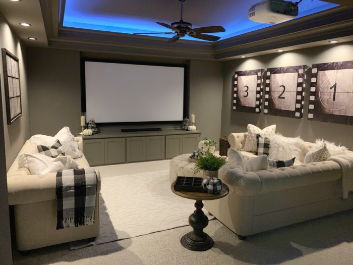 How to decorate media room