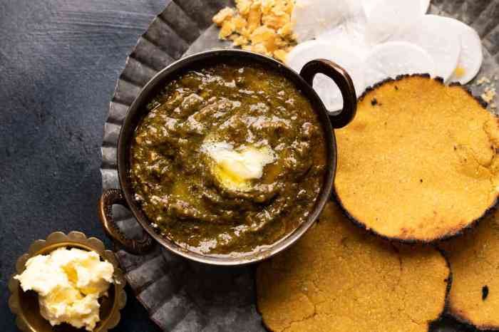 Saag sarson greens punjabi