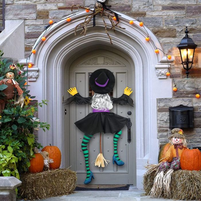 How to make crashing witch decoration