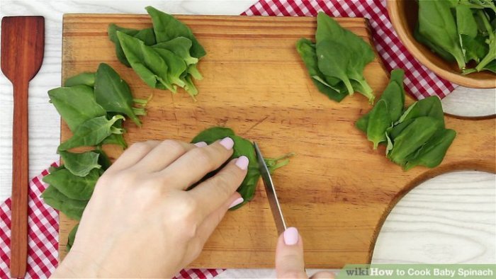 How to cook baby spinach chinese style