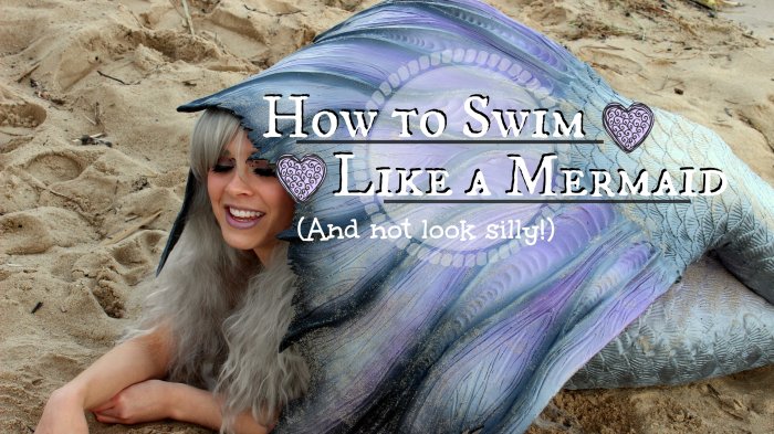 How to make a mermaid tail for decoration