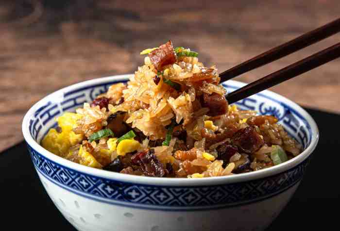 How to cook glutinous rice chinese style