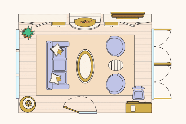 Living Room Layouts Ideas — Genius Living Layouts  Apartment