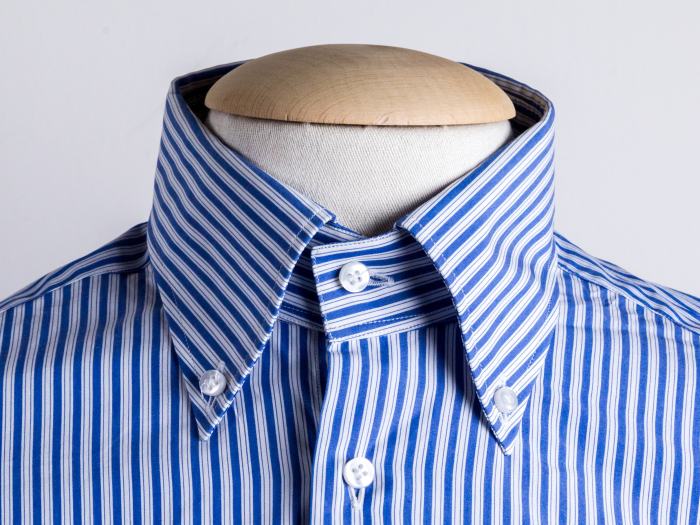 Men's point collar dress shirts