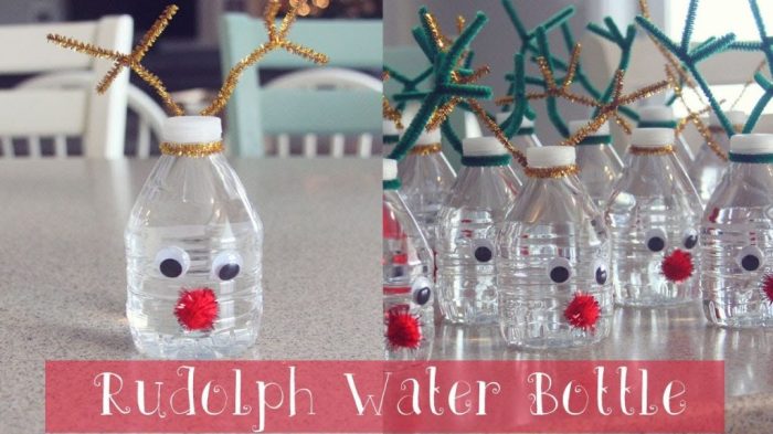 How to make plastic bottle for christmas decoration