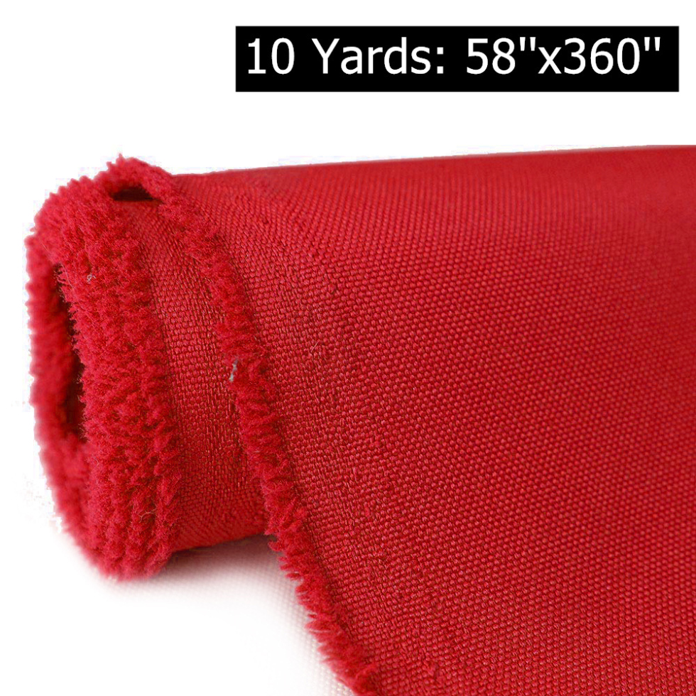 Yards Waterproof Canvas Fabric D Home Decor Fabric " Width UV Heat  Resistant Heavy Duty Marine Fabric by the Yard, Wine Red